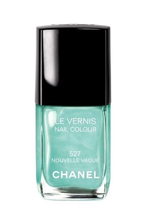 chanel tiffany blue nail polish|vogue Chanel nail polish.